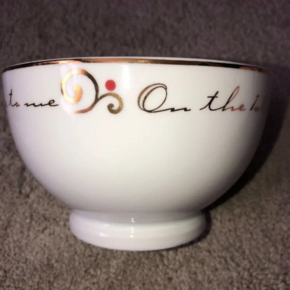 Pier 1 Partridge in a pear Tree 12 days of Christmas Soup Cereal Bowl‎